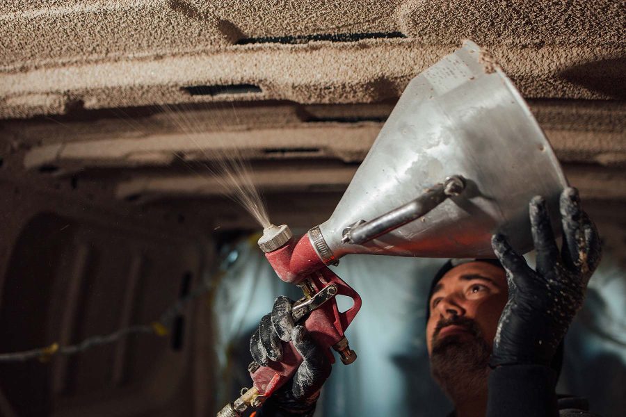 Isolation de véhicules, van aménagés, fourgons et utilitaires à Bordeaux.
